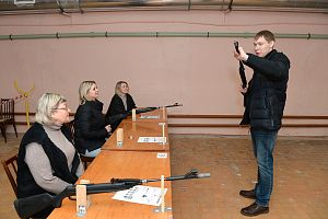 Соревнования по стрельбе из пневматической винтовки в зачет X заводской спартакиады